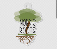 Nordic Roots 2x2 Acrylic Key Tag