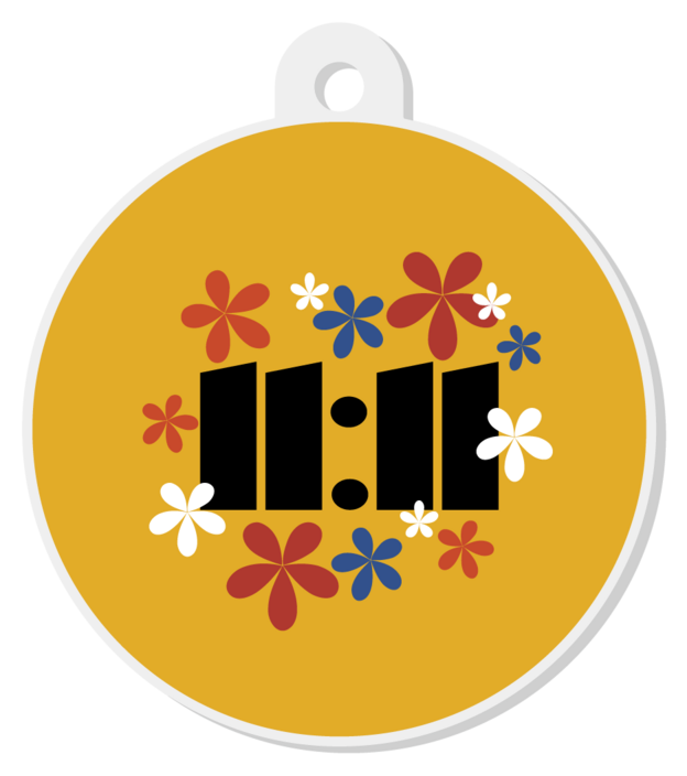 Acrylic Key Tag 11:11