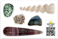 Crystal Sticker Sheet 6x4