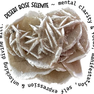 Desert Rose w/text 2x2