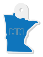 MN acrylic charm