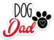 Dog Dad sticker