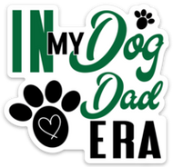 Dog Dad Era sticker