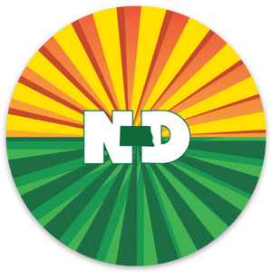 ND Sunrise Car Coaster