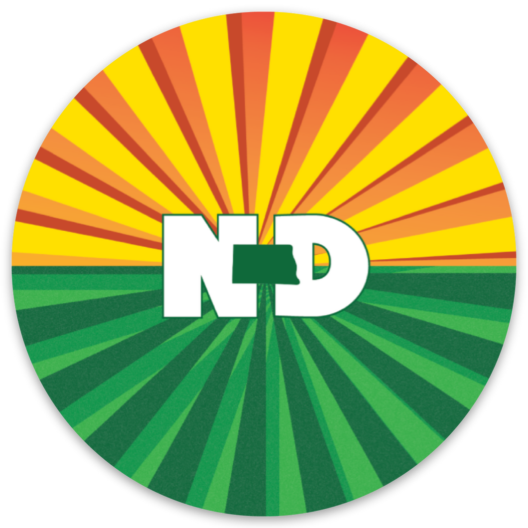 ND Sunrise Car Coaster