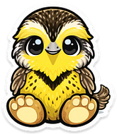 State Bird Meadowlark sticker