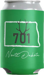 Can Coozie 701 ND Antlers