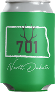 701 North Dakota Antler Can Cooler | 5 pack