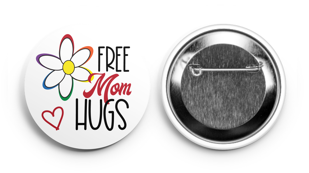 Mom Hug BUTTON