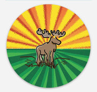 Moose Sunrise