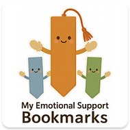 Emotional Support BOOKMARKS magnet