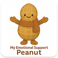 Emotional Support PEANUT magnet