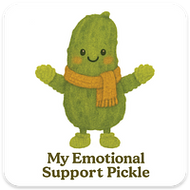 Emotional Support PICKLE magnet