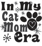 Cat Mom Era B/W
