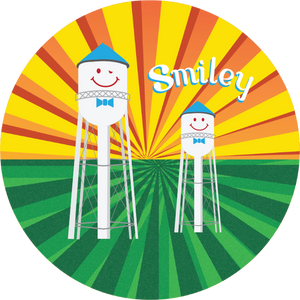 Smiley Duo Car Coaster