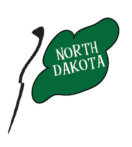 Flag North Dakota MAGNET
