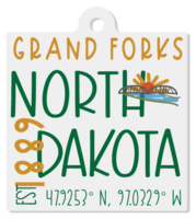 GF Cord ND 1889 key tag