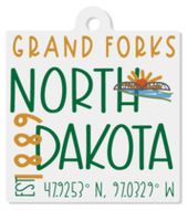 GF Cord ND 1889 key tag
