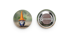 Garden Gnome Carrot Button