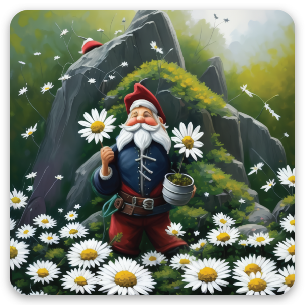 Gnome Daisies | 2