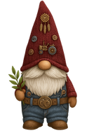 Gnome Tractor Fella MAGNET