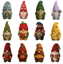 Year of Gnomes 12 pack buttons