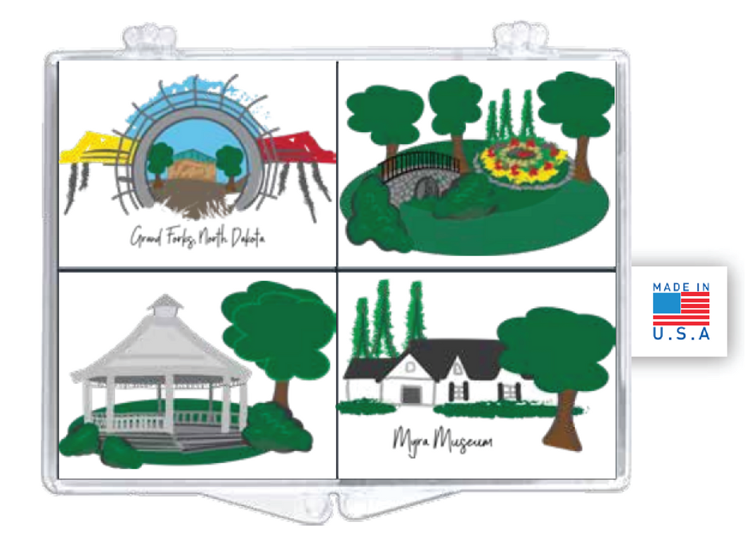 GF 02 Landmarks 4 magnet set
