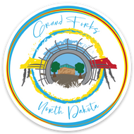 Grand Forks ND Downtown MAGNET