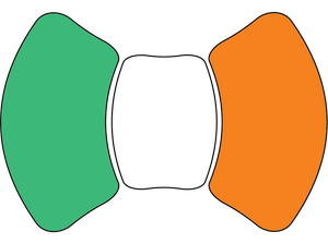Ireland Bow Tie sticker