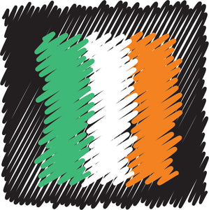 Ireland Scribble sticker