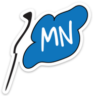 Minnesota Flag Vinyl Sticker | 10 pack