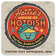 MN Hatties sticker