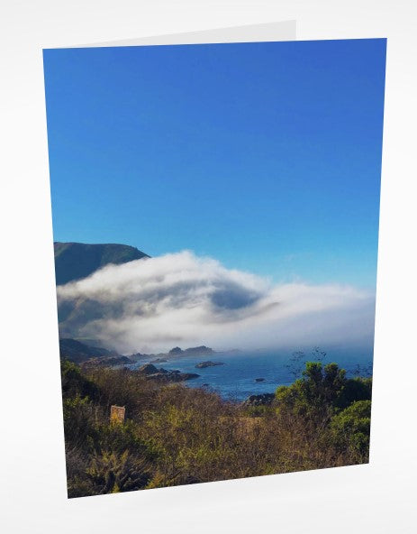 Notecard Mountain Cloud