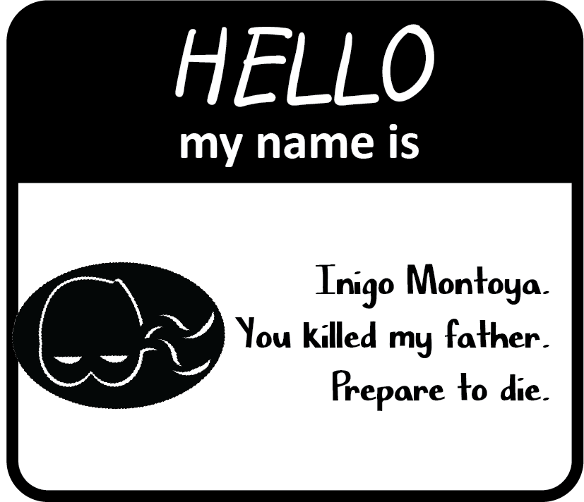 Hello Inigo Montoya sticker