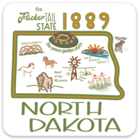 ND State 1889 Kitchen Towel