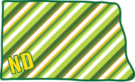 ND Green Stripe