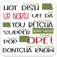 ND sayings STICKER