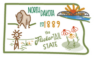 ND state collage MAGNET