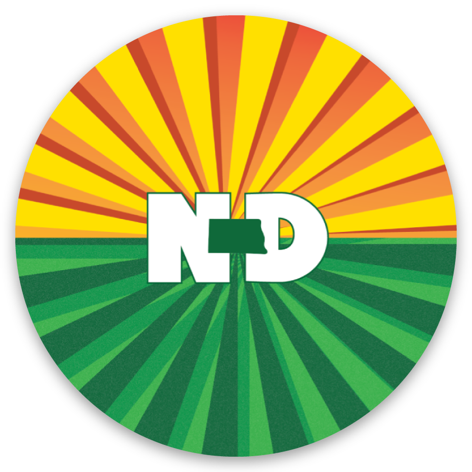 ND State Sunrise - Coaster Set of 4