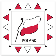 Poland 3x3 sticker