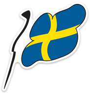 Sweden Flag Vinyl Sticker | 10 Pack