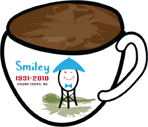 Smiley Dated Cup magnet