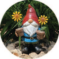 Summer Gnome Clear Sticker
