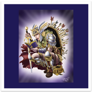Prayer Warrior 6x6 sticker