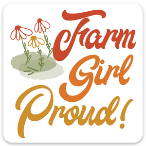 Farm Girl 3x3 Flower