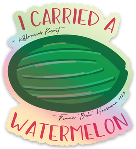Watermelon Hologram sticker