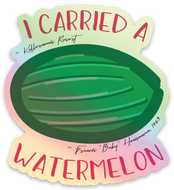 Watermelon Hologram sticker