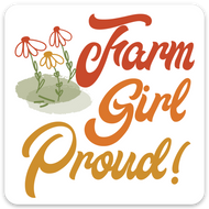 Farm Girl 3x3 Flower