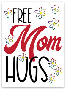 FreeMomHugRB 3x2 sticker