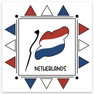 Netherlands Sticker-Square